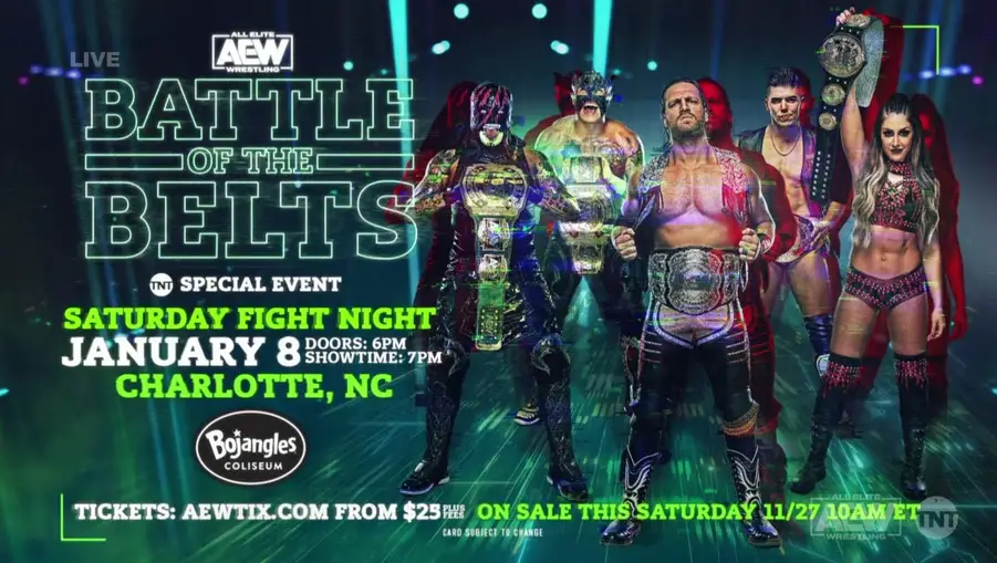 AEW Announce Battle Of The Belts Special Cultaholic Wrestling